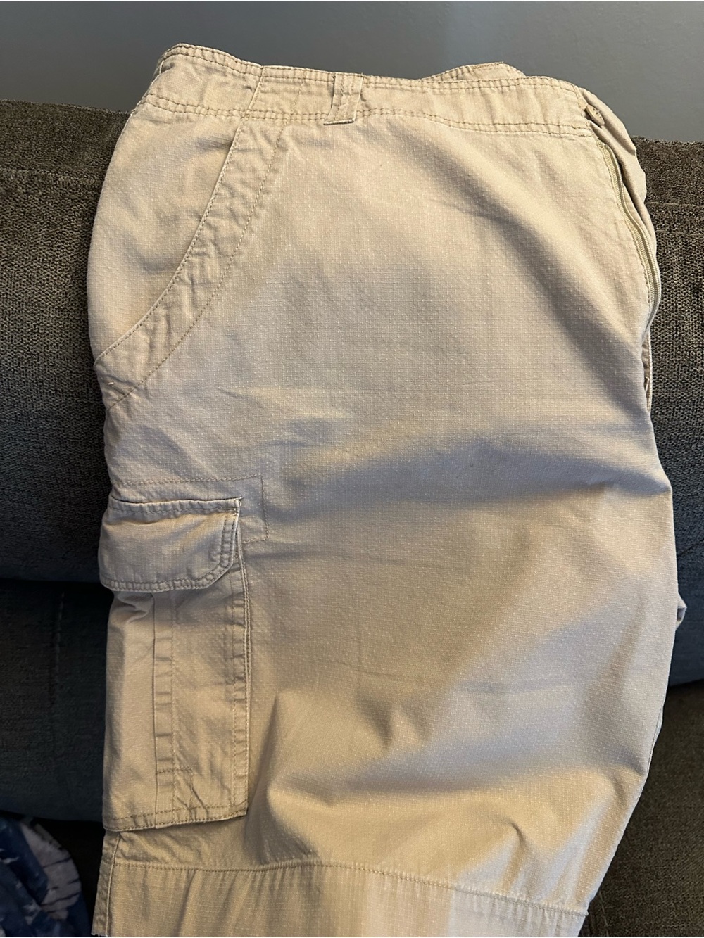 Men's Joe Marlin Tan Cargo Shorts - Casual Everyday Pocket Shorts